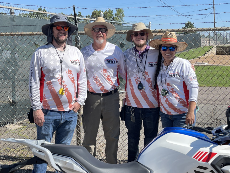 MRTC RiderCoaches and students on the range