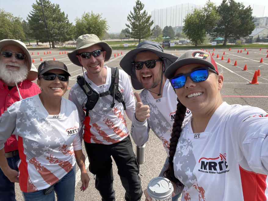 MRTC RiderCoaches and students on the range